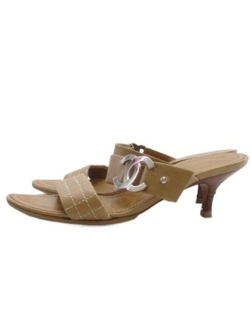 Chanel 293 CC Logo Mules Sandals - Picture 3 of 8